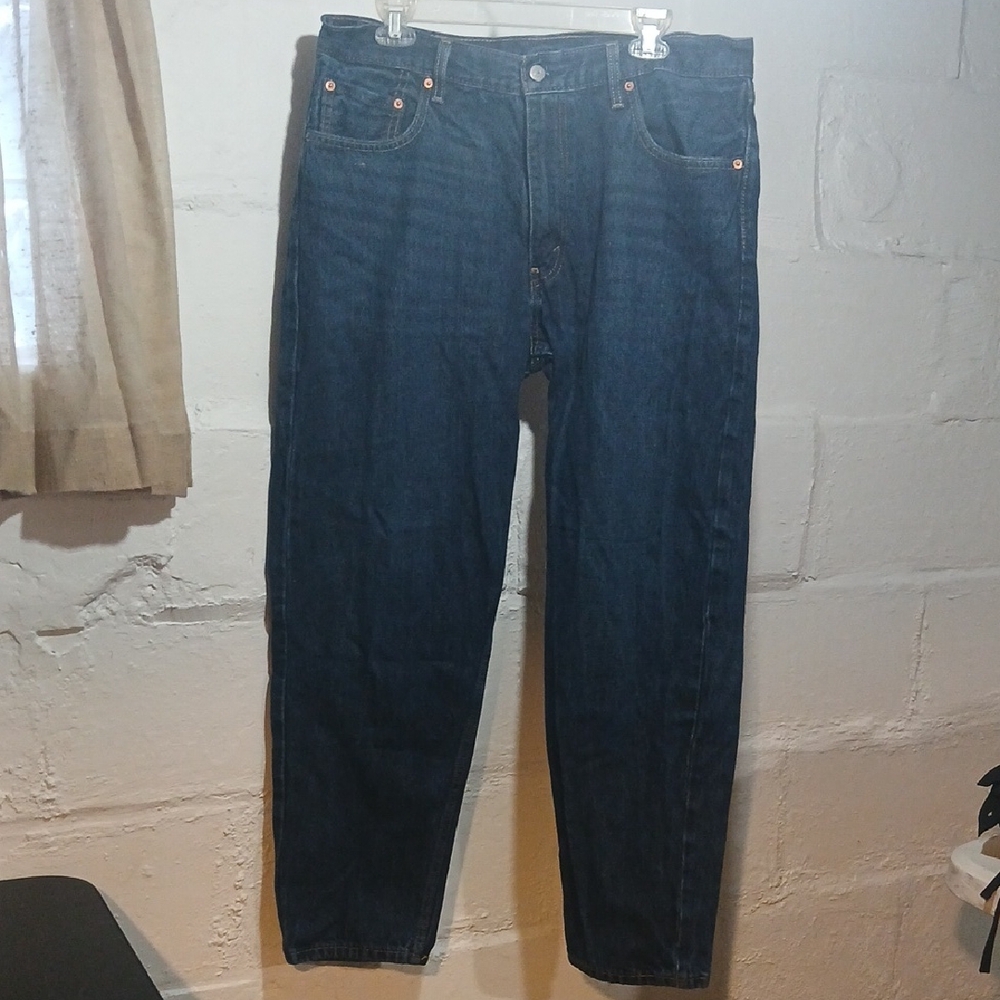 Levi's Dark Blue Straight Jeans